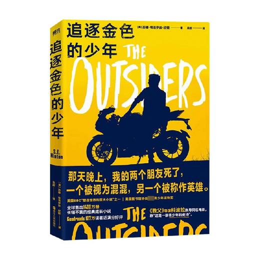 追逐金色的少年 苏珊.埃洛伊丝.欣顿 著 长销不衰的经典成长小说 英国BBC影响世界的百大小说之一 教父 导演科波拉改编同名电影 称这是 青少年的史诗 商品图1