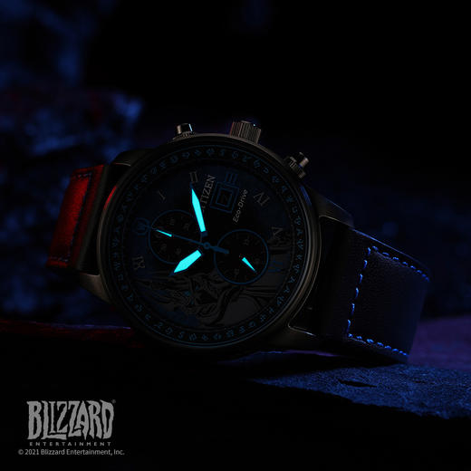 西铁城魔兽世界联名限量款光动能手表男女 CA7077-00L 商品图1