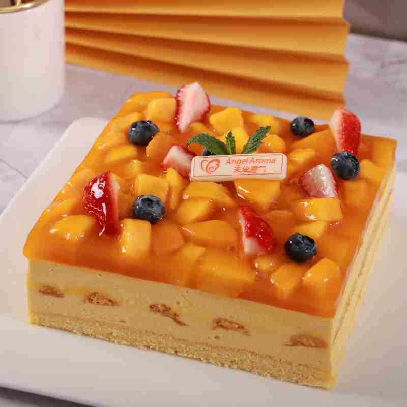 芒果慕斯布蕾-欧式经典系列-慕斯蛋糕