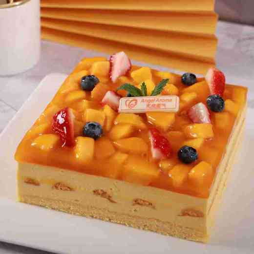 芒果慕斯布蕾-欧式经典系列-慕斯蛋糕 商品图0