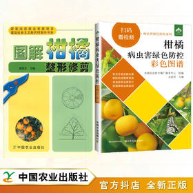 【柑橘经典2本套】柑橘栽培技术管理 柑橘整形修剪+病虫害诊治