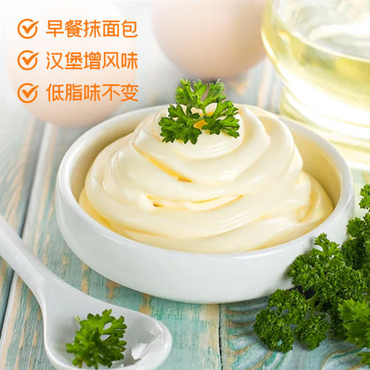 蛋黄酱0低脂肪卡酱料沙拉酱汁番茄面包酱千岛美乃滋蛋黄酱家用 商品图2