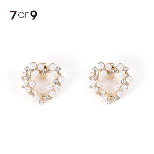 心型圆珠钻扣 商品图4