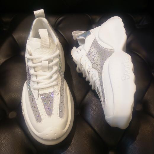 lfgj jeansBB095   单网镶钻运动女鞋 商品图3