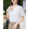 夏季新品时尚通勤优雅气质款短袖衬衫套裙 商品缩略图2