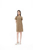 【焦茶色直筒裙】奇威 圆领短袖连衣裙0HC0308025 商品缩略图4