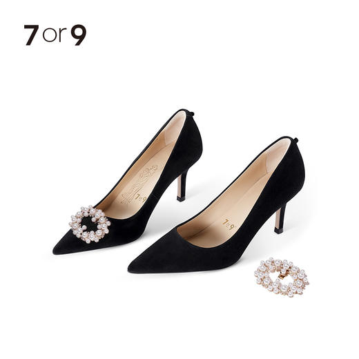 7or9-浅金扁扁圆珠扣 商品图3