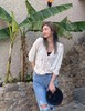 皮皮狗女式V领七分袖开衫2175220715 商品缩略图2