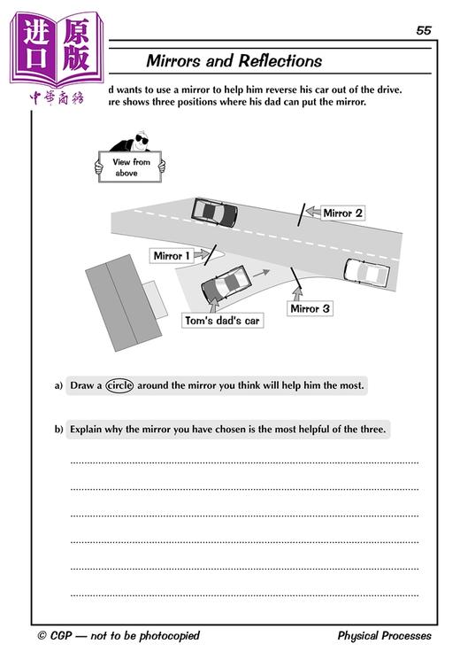 英国CGP原版 KS2 Science 科学 学习书 Study Book 问题书 小学3-6年级 科学学练套装2册 生物 物理 含答案 商品图4