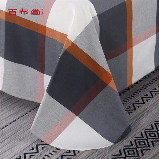 （乡村振兴商品）百布堂一帘幽梦臻品四件套-橙灰 商品图2