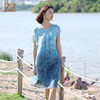 佐尔美2022夏季新款 桑蚕丝乔其真丝连衣裙女E12LS106 商品缩略图0