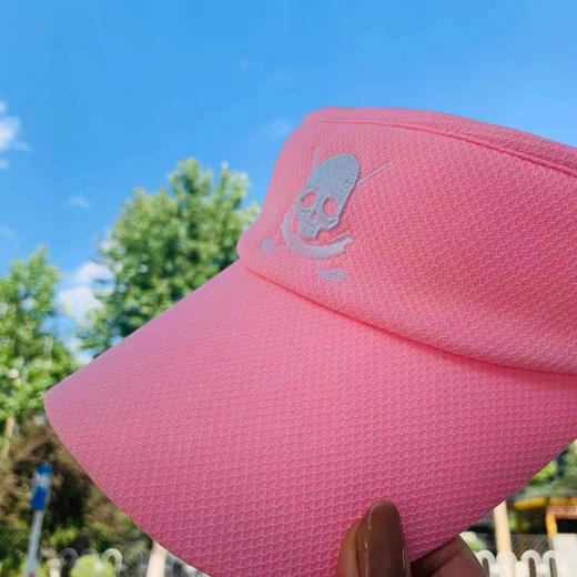 Chucuchu夏季新款高尔夫防晒糖果色无顶帽 商品图1