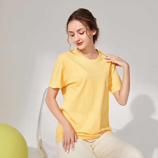 【挺阔有型】FunFashionShow男女同款纯棉T恤  2件 商品图3