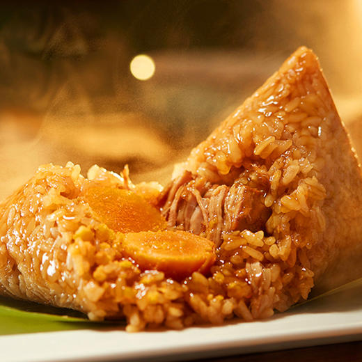 乔家栅粽子吉祥三宝粽1520g10粽4蛋1糕点