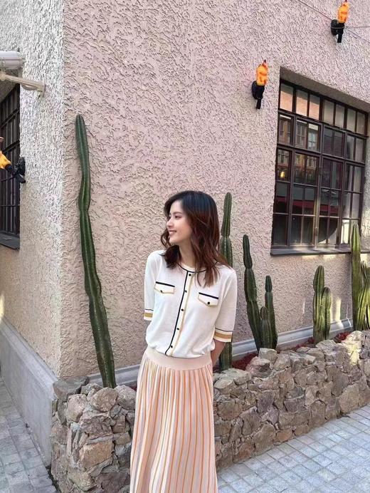 皮皮狗女式圆领中袖假开衫2175220513 商品图4