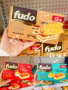 马来西亚进口福多牌提拉米苏奶油味蛋糕108g包装休闲零食早餐糕点