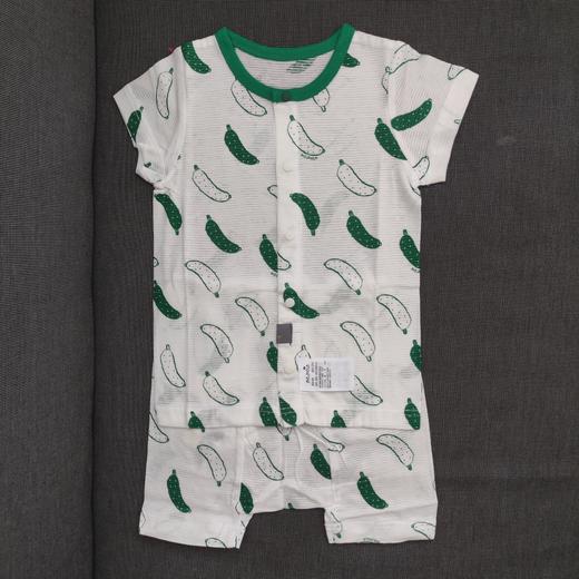 moimoln小云朵童装夏季男女宝内衣套装可爱印花家居服睡衣LNM1HZNN18 商品图1