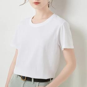 【挺阔有型】FunFashionShow男女同款纯棉T恤  2件