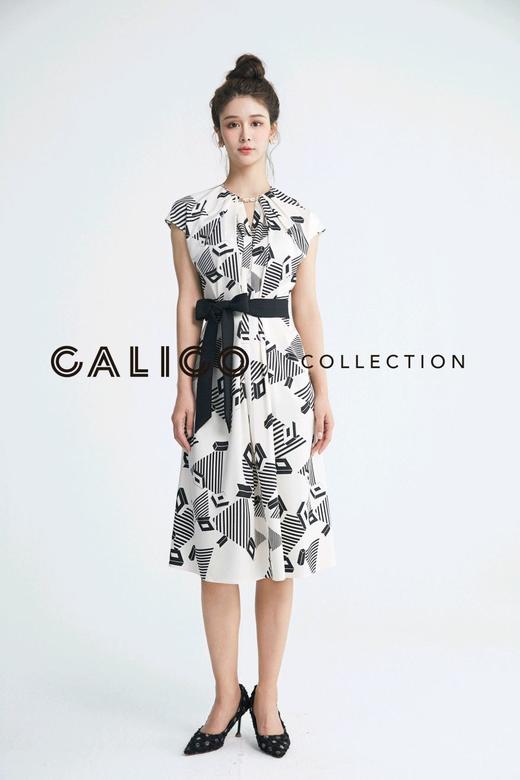 精致五金链连衣裙 商品图1