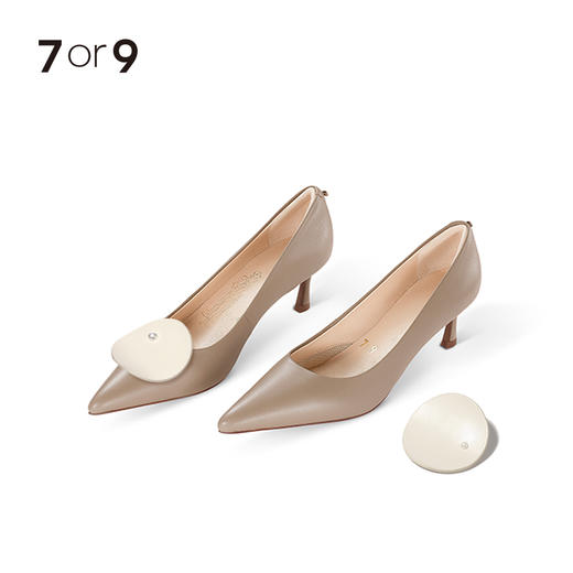 缀珠圆片-米色 商品图2