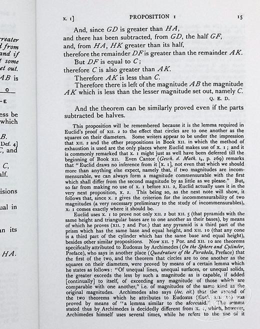 【中商原版】欧几里得：几何原本3 英文原版 The Thirteen Books of the Elements Vol.3 Euclid 商品图4