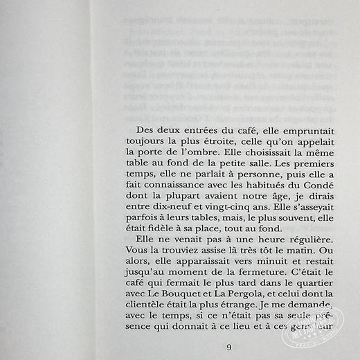 预售 【中商原版】【法国法文版】莫迪亚诺：青春咖啡馆 法文原版 Dans Le Cafe De La Jeunesse Perdue 商品图4