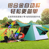 【帐篷】-全自动铝杆便携式露营野营户外加厚防雨帐篷 商品缩略图0