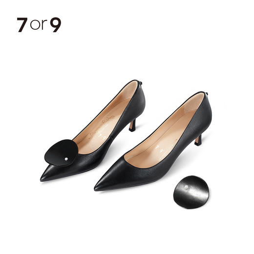 7or9 缀珠圆片-黑 商品图3