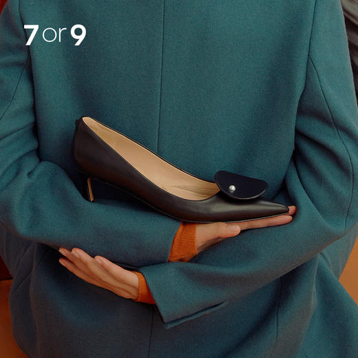 7or9 缀珠圆片-黑 商品图1