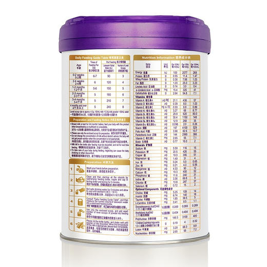 【咨询改价】优博金爱嘉 幼儿配方奶粉牛奶粉800g听装奶粉 商品图2