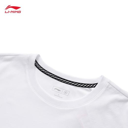 李宁短袖男2022新品春夏韦德系列冰感舒适半袖t恤文化衫AHSS435 商品图2