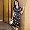 ASE-2381   印花V领时尚女式连衣裙 商品缩略图1