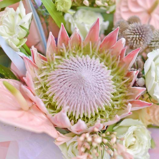 《女王的权杖》粉色帝王花束 商品图7