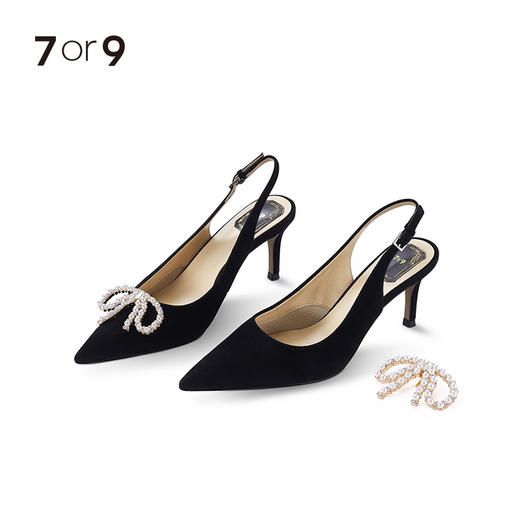 圆珠钻蝴蝶结前扣 商品图4