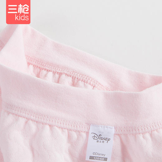 Threegun三枪 【暖棉】女童半高领儿童保暖内衣套装-28818D111 商品图4