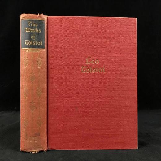 1928年 托尔斯泰作品集 漆布精装32开 商品图0