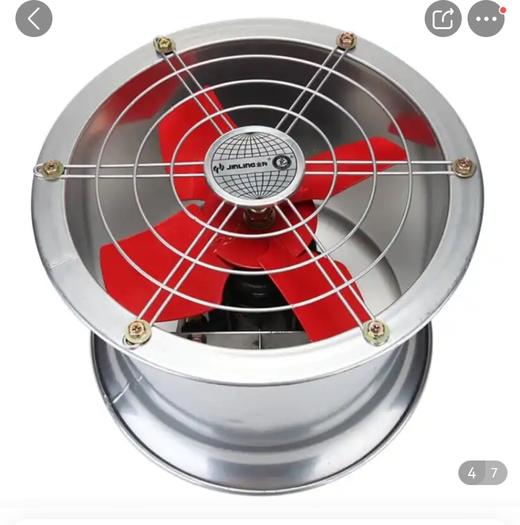 350*350圆筒换气扇（铁叶铜线电机） 商品图1