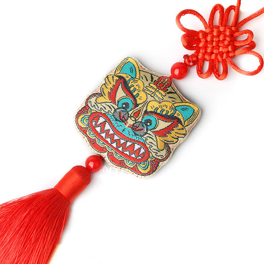 SAINTJOY/上久楷宋锦潮虎挂件 商品图1