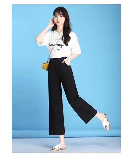 女九分阔脚裤PD017 商品图1