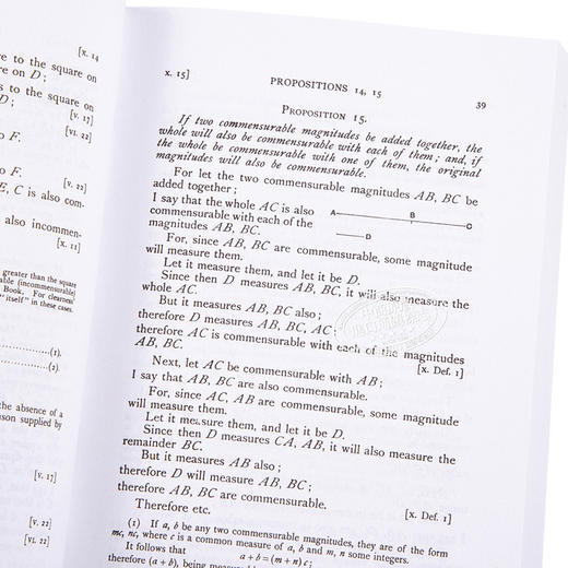 【中商原版】欧几里得：几何原本3 英文原版 The Thirteen Books of the Elements Vol.3 Euclid 商品图3