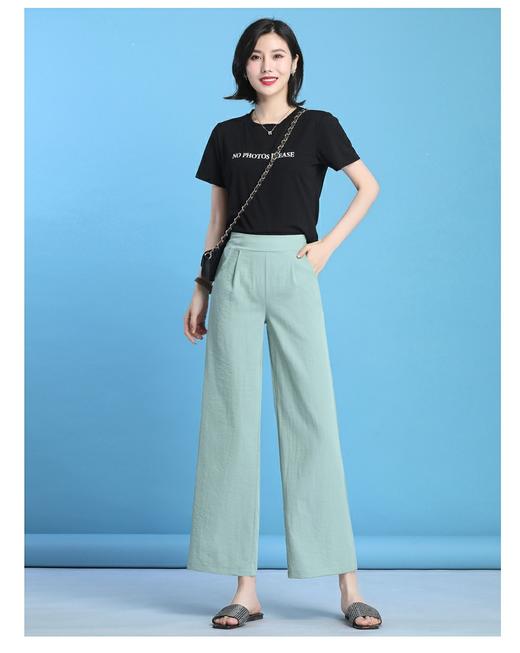 女九分阔脚裤PD017 商品图0