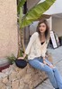 皮皮狗女式V领七分袖开衫2175220715 商品缩略图1