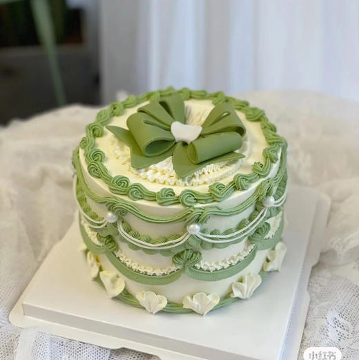 抹茶复古风（翻糖款提前2天预定） 商品图0