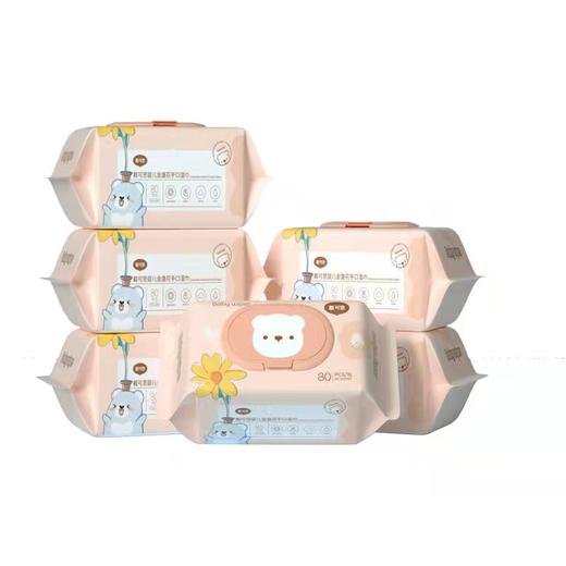 戴可思婴儿金盏花手口湿巾80抽 商品图1