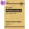 【中商原版】英国CGP原版 AS & ALevel Maths Edexcel Practice 基础及进阶数学完整复习练习套装2册 含在线版 含答案 商品缩略图2