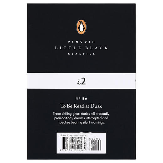 【中商原版】LBS:  86 To Be Read at Dusk 英文原版 小黑书: 86 狄更斯：黄昏阅读 Charles Dickens 经典名著 企鹅小黑书 商品图1
