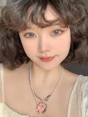 Kikicon半年抛美瞳 果冻棕 14.5mm