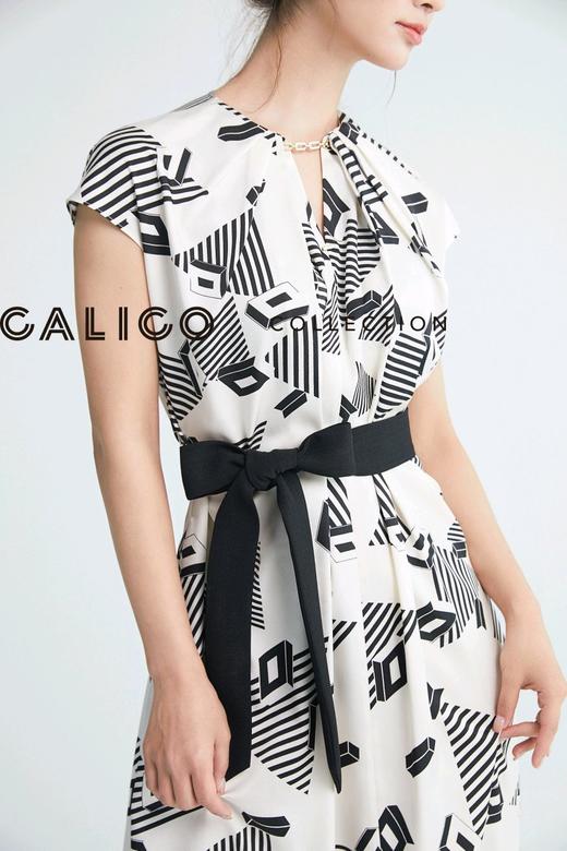 精致五金链连衣裙 商品图3