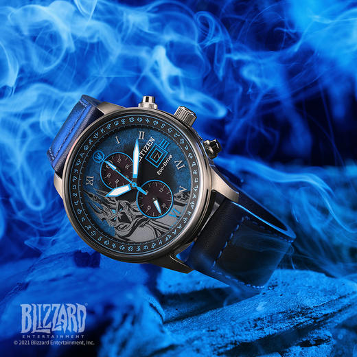 西铁城魔兽世界联名限量款光动能手表男女 CA7077-00L 商品图3