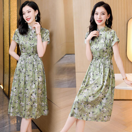 ASE-9316气质时尚韩版百塔女式连衣裙 商品图1